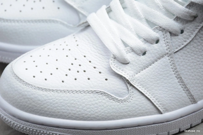 Jordan 1 University White (W) Mid BQ6472-106 Red 0831